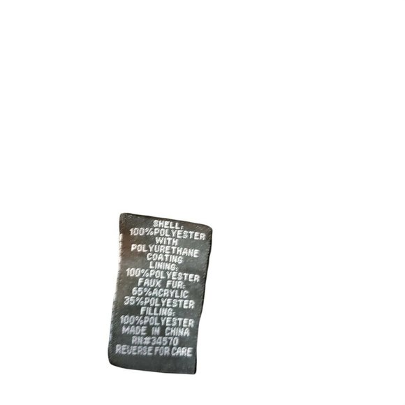 Jason Maxwell Black faux fur trim button down full zipper long sleeve coat Small - Picture 7 of 7